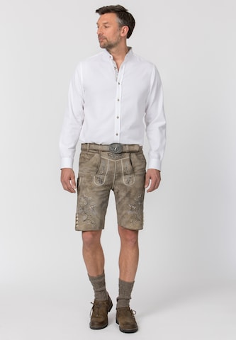 STOCKERPOINT Regular Traditional pants in Beige: front