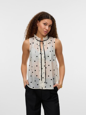 VERO MODA Bluse 'YOJA' i beige: forside