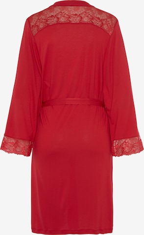 LASCANA Dressing Gown in Red