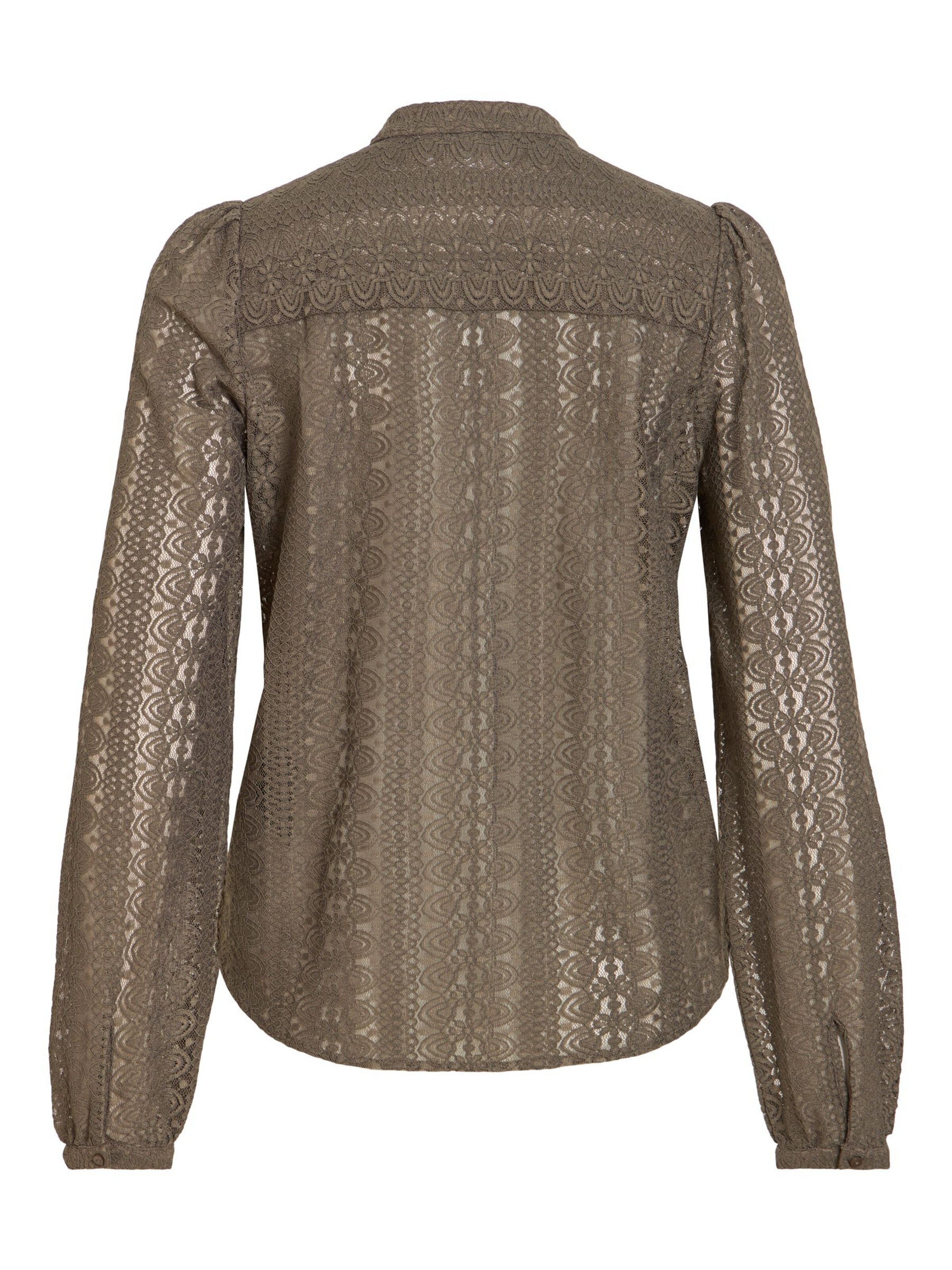 VILA Bluse 'VIChikka' i brun