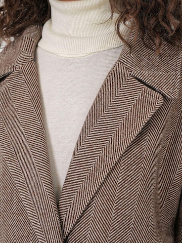 Bigdart - Sobretudo meia-estação em bege