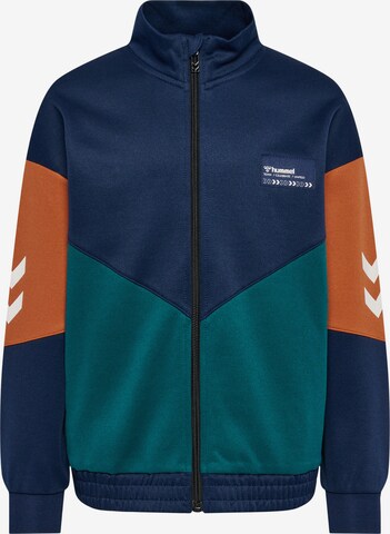 Hummel Sportief sweatshirt in Blauw: voorkant