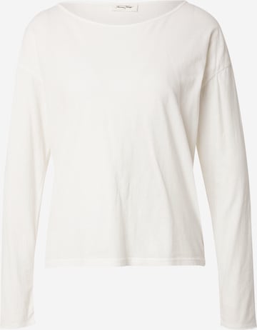 AMERICAN VINTAGE Μπλουζάκι 'AKSUN' σε λευκό: μπροστά