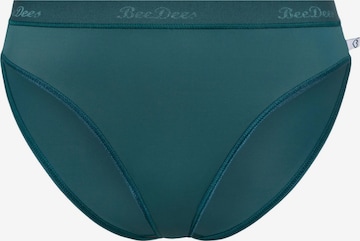 BeeDees Panty 'Slip Microfun Tai mit Elastikbund' in Green: front