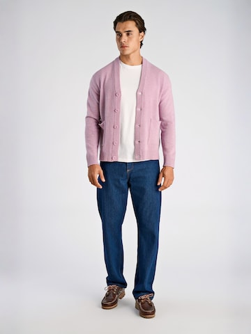 Lindbergh Gebreid vest in Lila