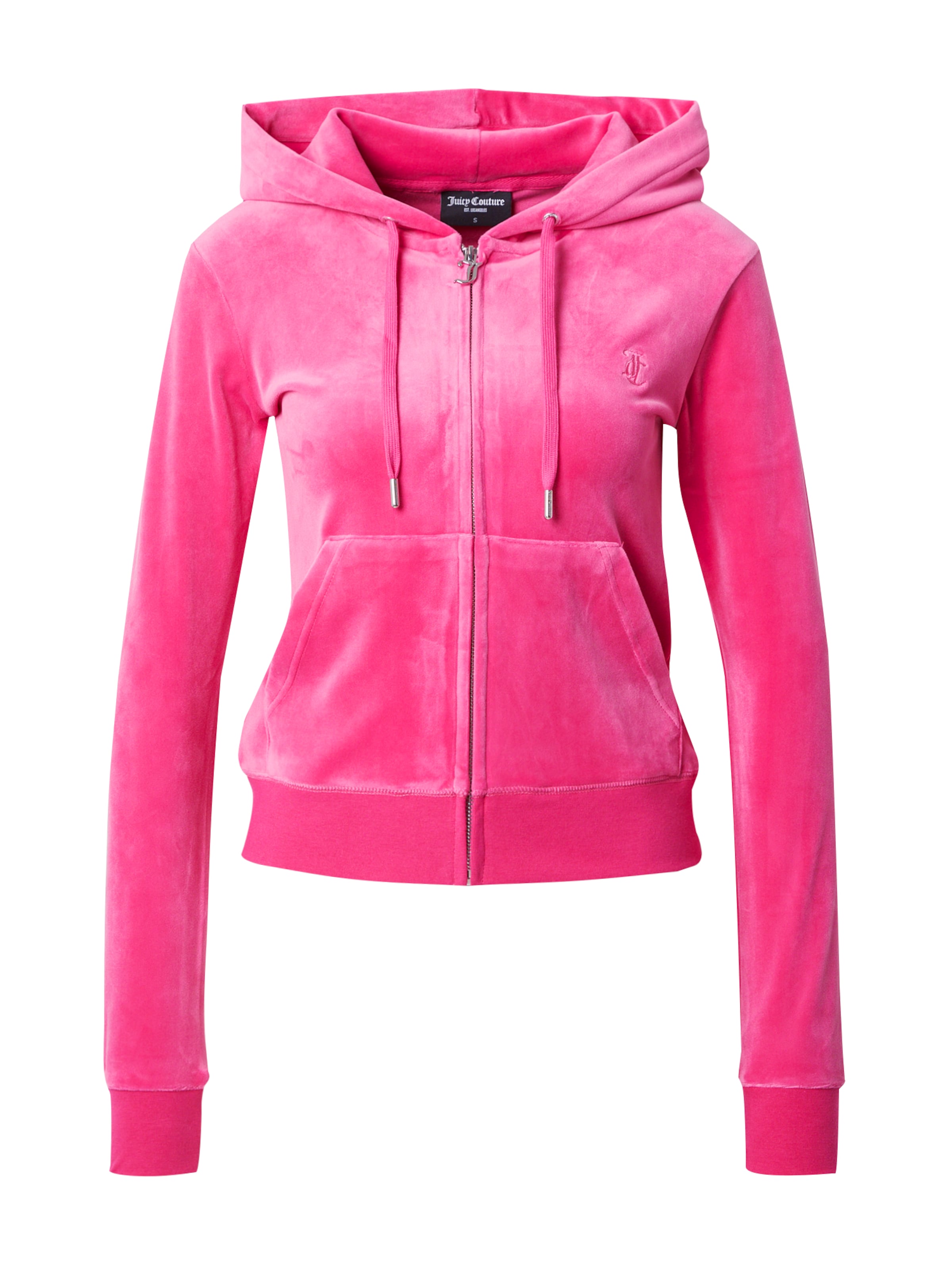 Juicy Couture Ζακέτα φούτερ 'ROBERTSON' σε ροζ: μπροστά