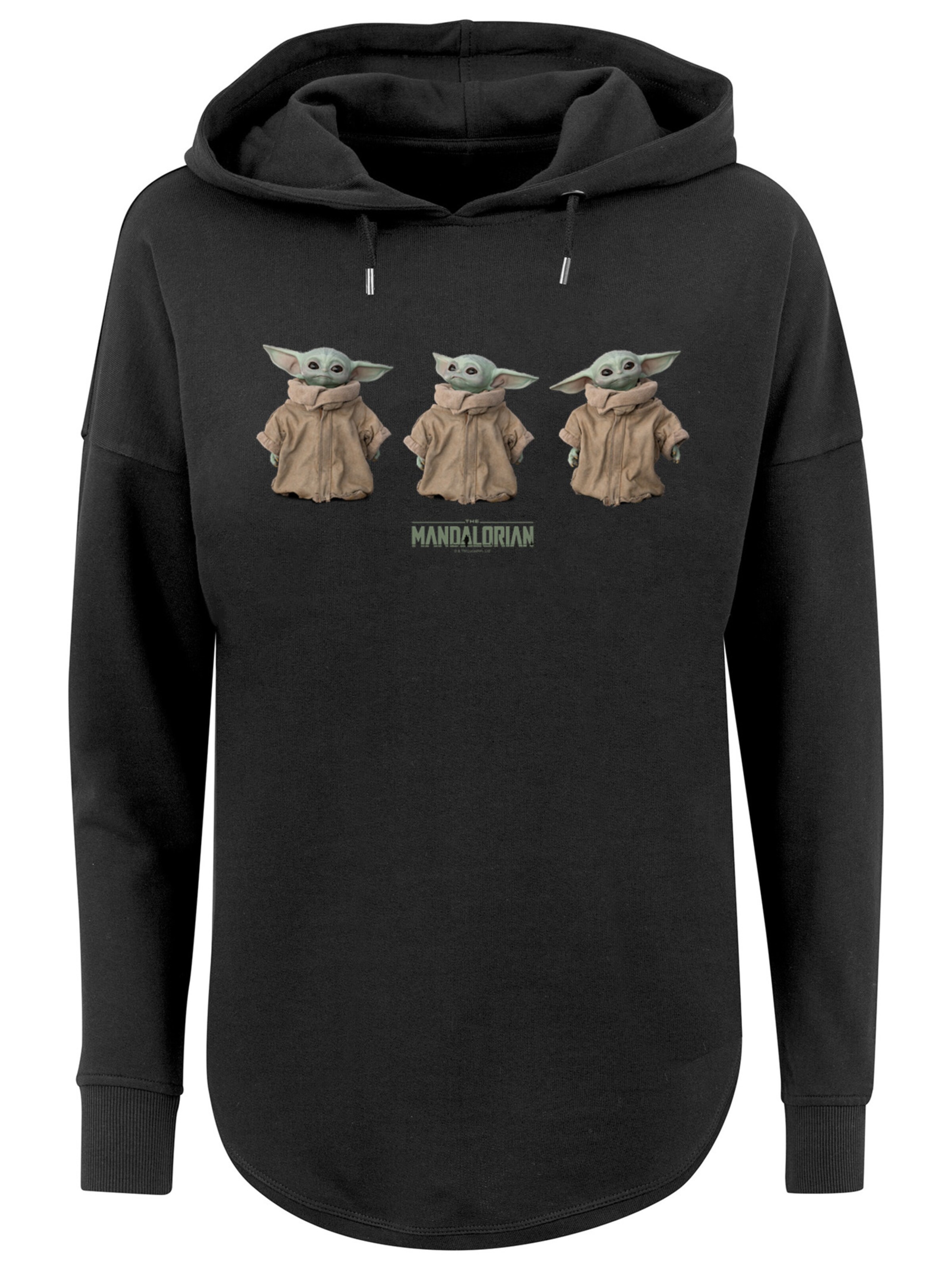 F4NT4STIC Sweatshirt 'Star Wars The Mandalorian The Child' in hellbraun / grün / schwarz, Produktansicht