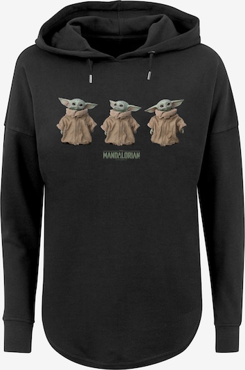 F4NT4STIC Sweatshirt 'Star Wars The Mandalorian The Child' in hellbraun / grün / schwarz, Produktansicht