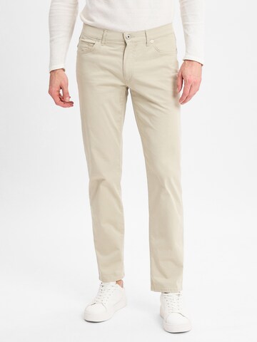 BRAX Trousers ' Cadiz ' in Beige: front