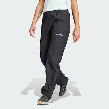 Loosefit Pantalon outdoor ADIDAS TERREX en noir