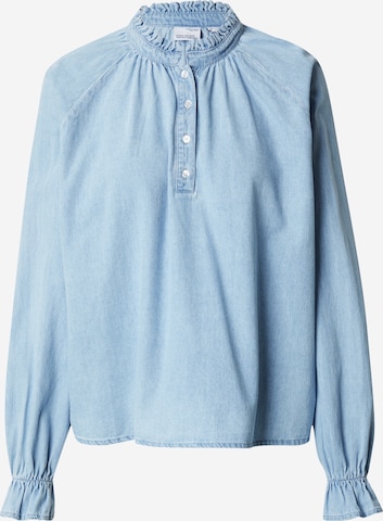 VERO MODA Blouse 'MAEVE' in Blauw: voorkant