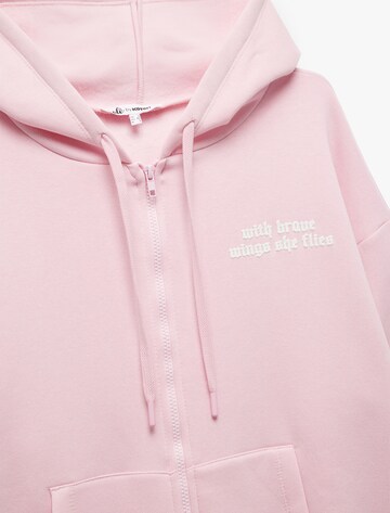Koton Sweatjacke in Pink