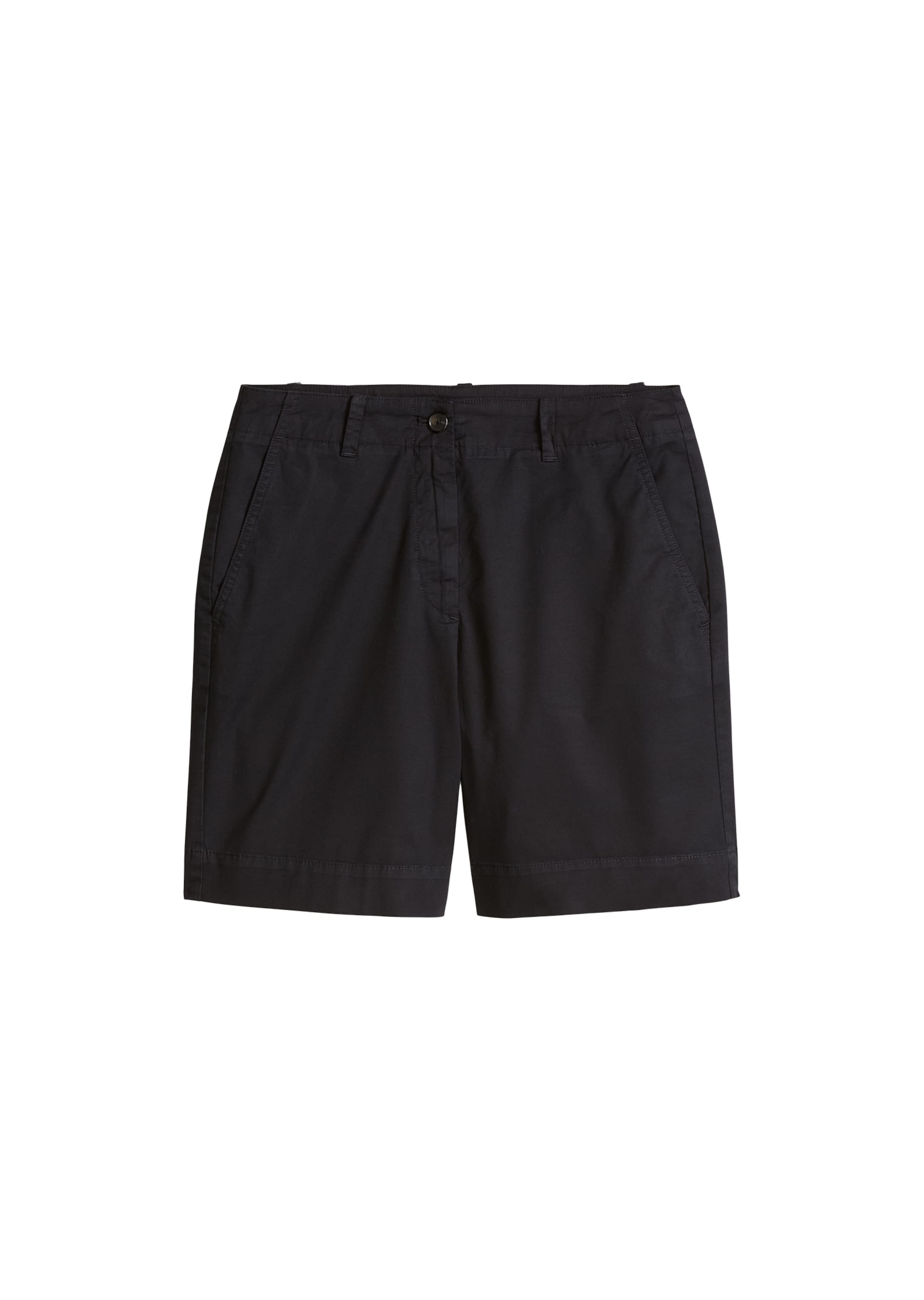 Marc O'Polo Shorts 'Lande' in Schwarz: Vorderseite
