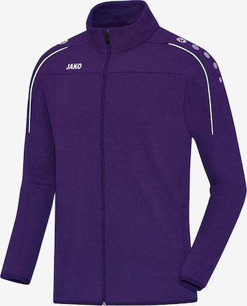 JAKO Sportjacke in Lila: Vorderseite