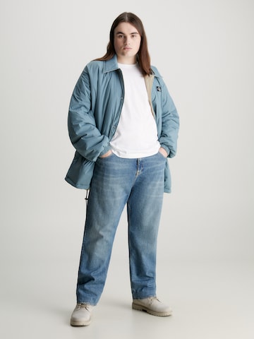 Calvin Klein Jeans Tapered Farkut värissä sininen