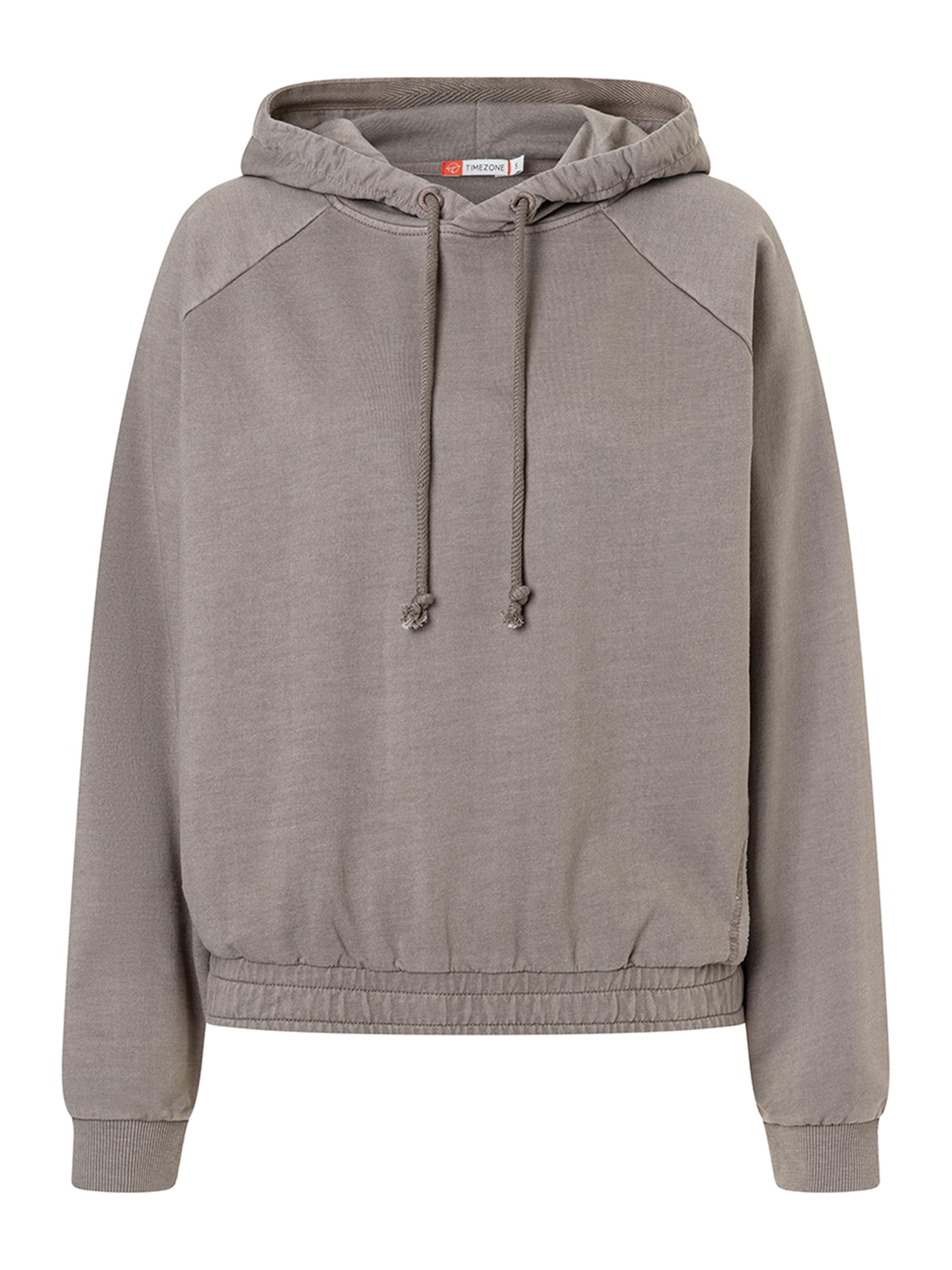 TIMEZONE Sweatshirt 'Raglan' in Brown: front