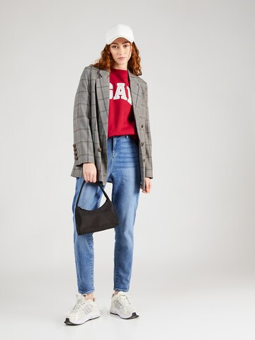 GAP Sweatshirt 'HERITAGE' i röd