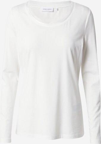 GERRY WEBER Тениска в бяло: отпред