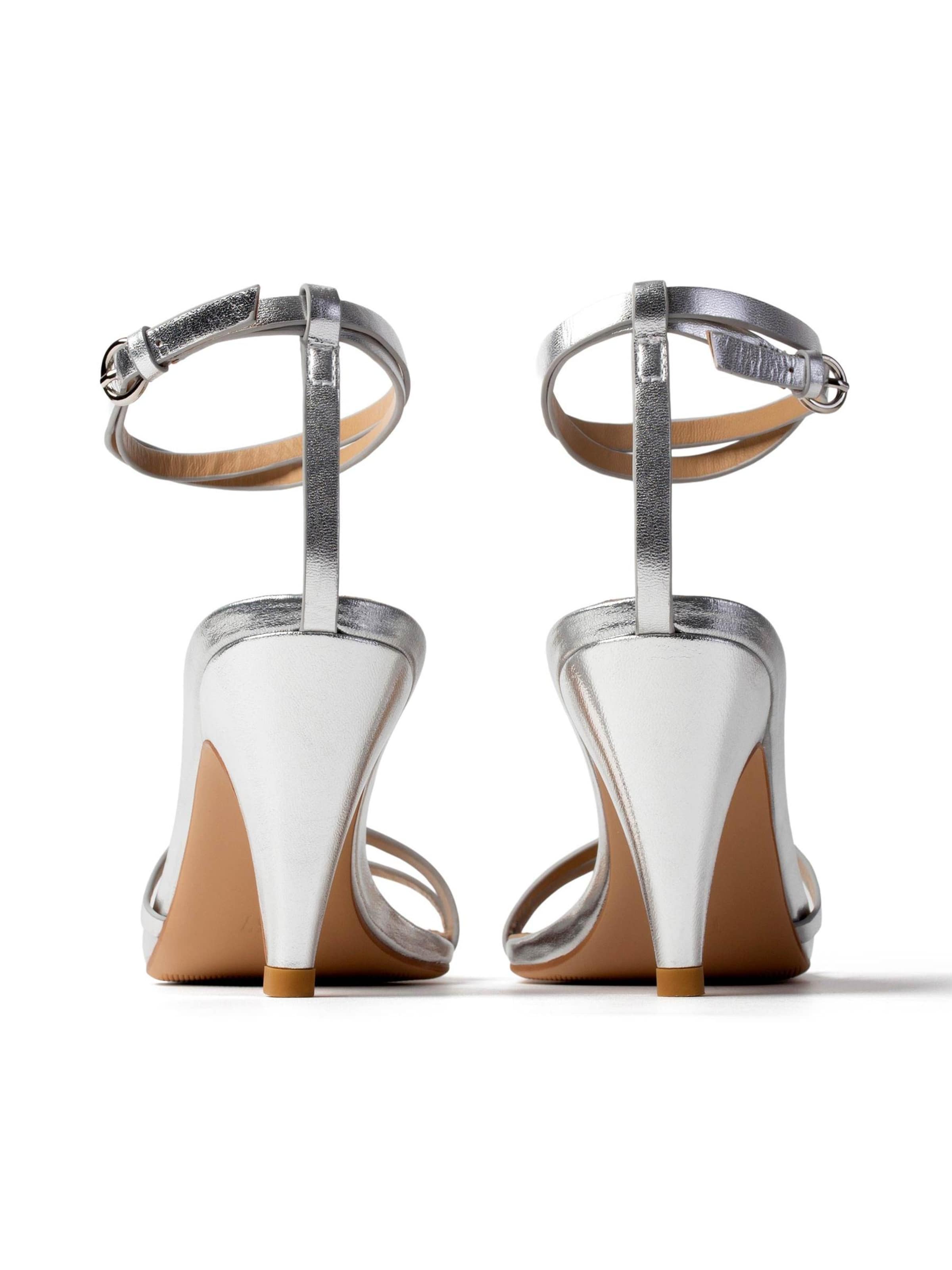 L37 HANDMADE SHOES Pumps 'ECHO OF DESIRE' in Silver