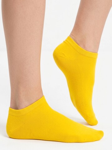 footstar Füßlinge 'EVERYDAY!'‌‌‌‌‌‌‌‌‌‌ in Gelb