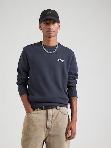 Felpa 'ARCH' di BILLABONG in nero: frontale