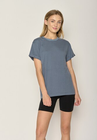GREENBOMB Shirt in Blue: front