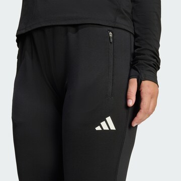 ADIDAS PERFORMANCE Tapered Sportbroek 'Adi365 Iconic' in Zwart