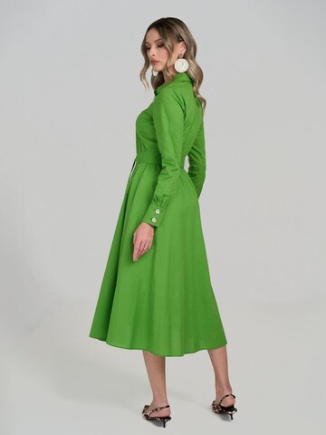 Couture de Marie Blusenkleid in Grün