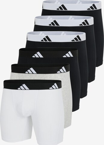 ADIDAS SPORTSWEAR Boxer shorts 'Active Flex Cotton' in Grey: front