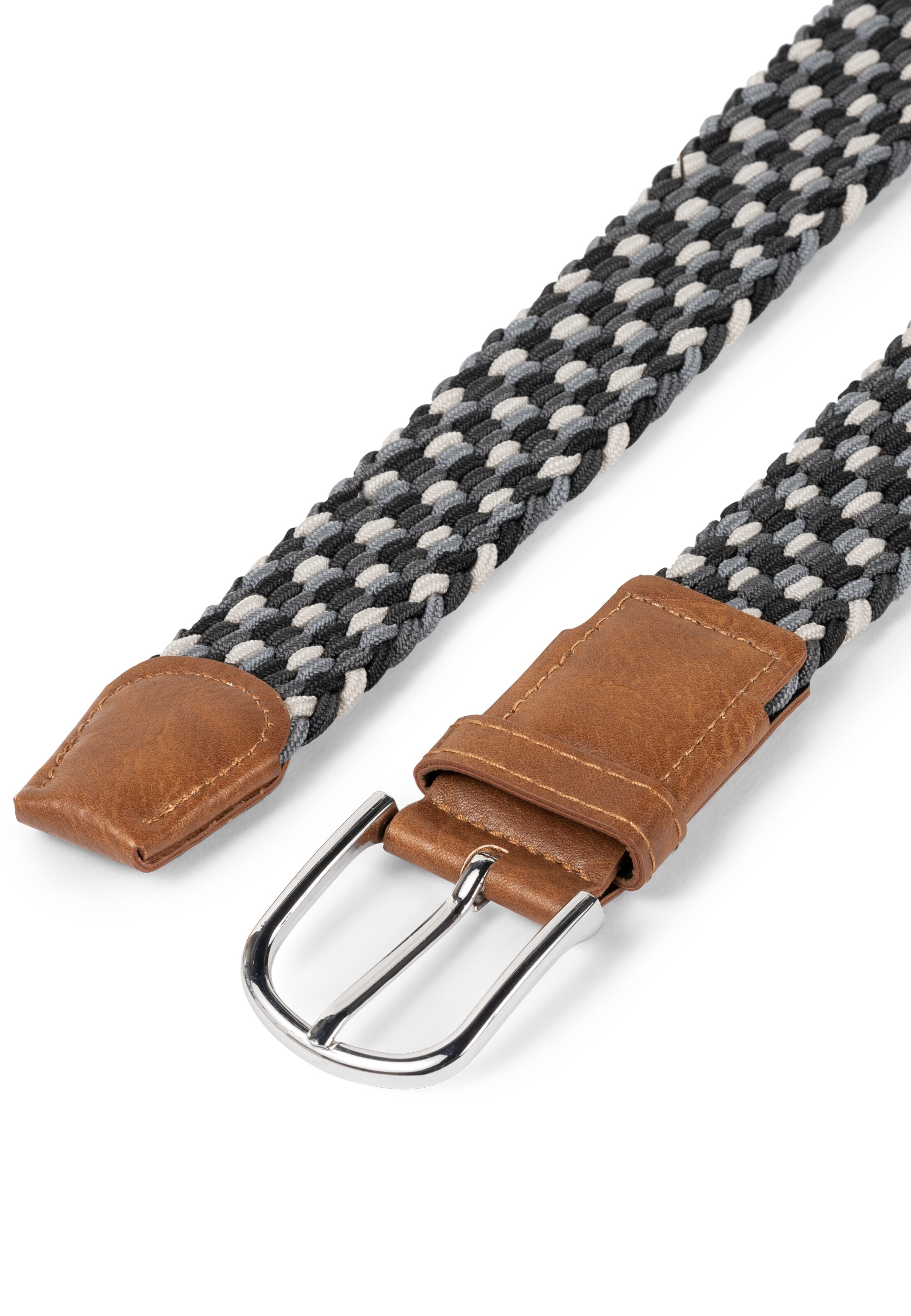 INDICODE JEANS Gürtel ' Anders ' in Schwarz