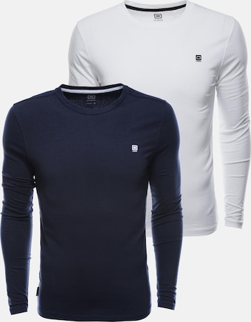 T-Shirt Ombre en noir : devant