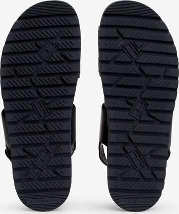 TOMMY HILFIGER Sandals 'Elevated' in Black