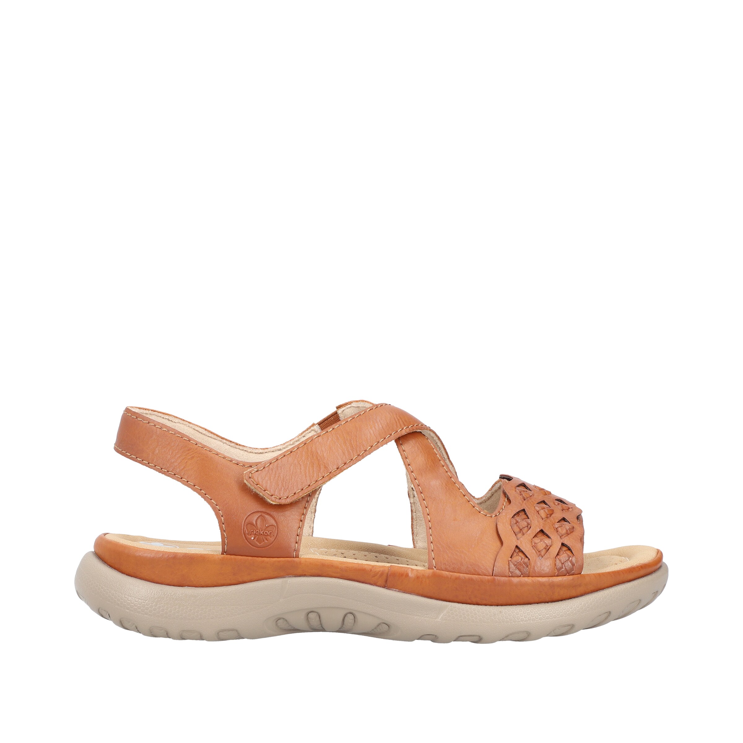 Rieker Strap Sandals in Brown