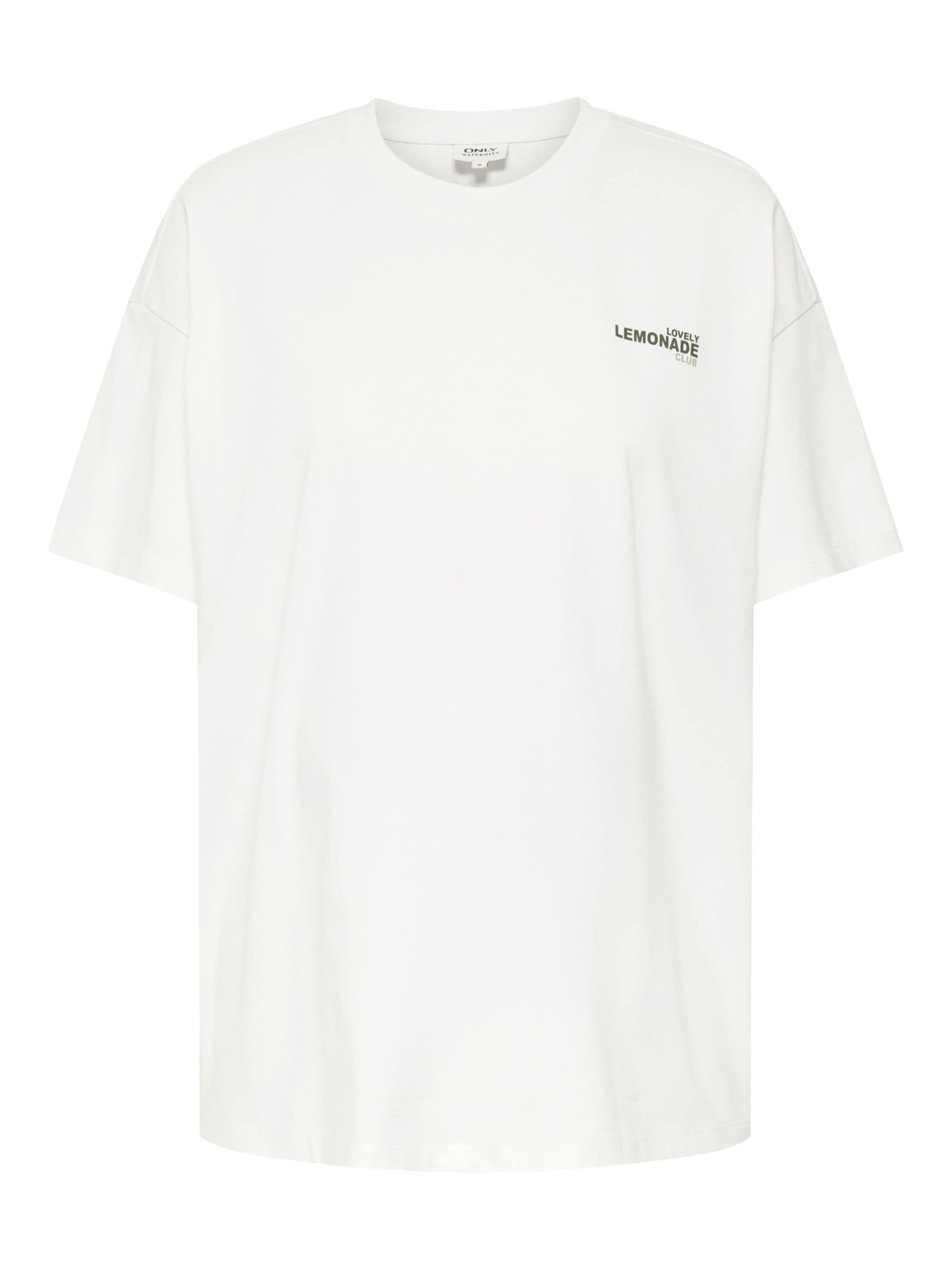 Only Maternity Shirt 'OLMHelen' in White: front