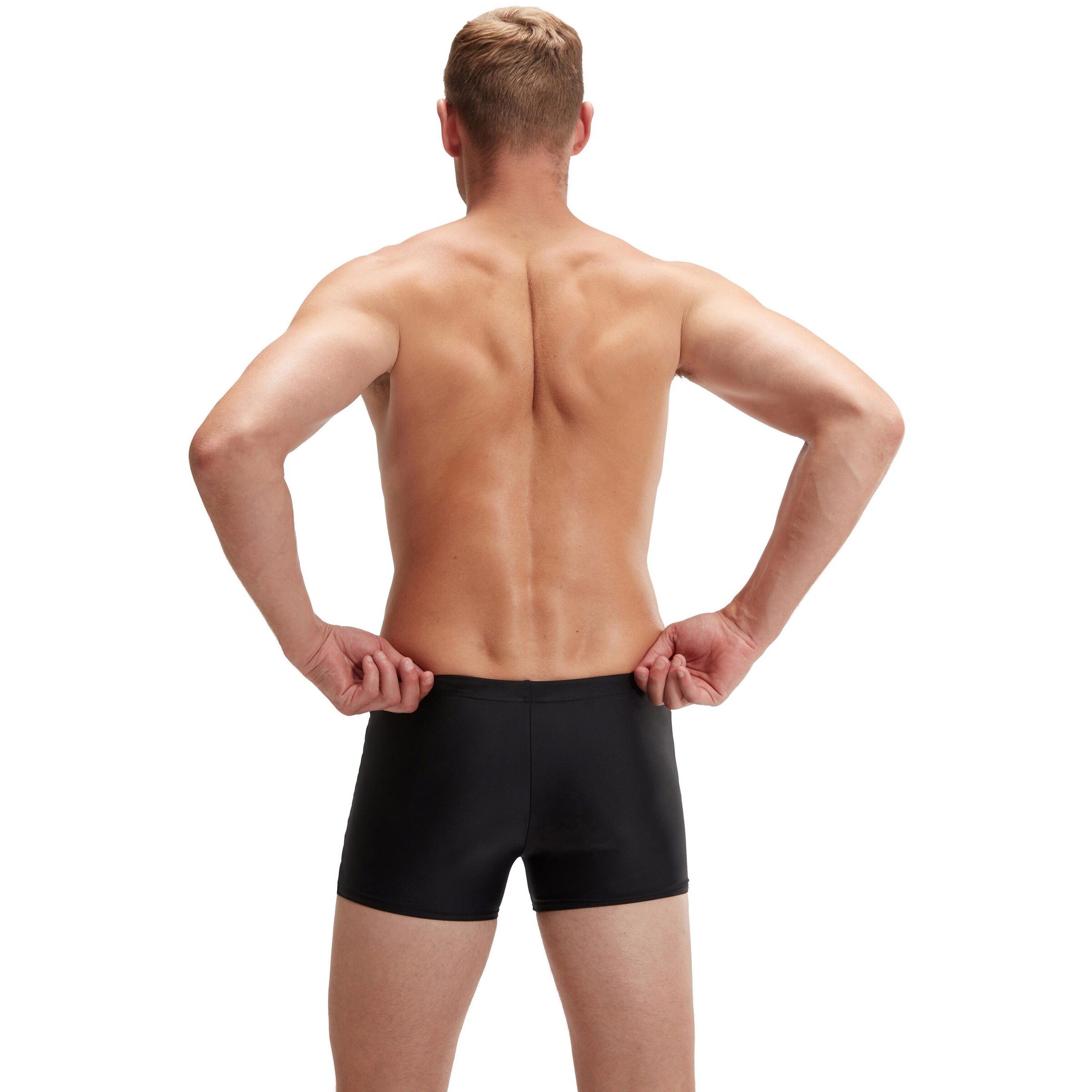 SPEEDO Athletic Swim Trunks 'Medley' in Black