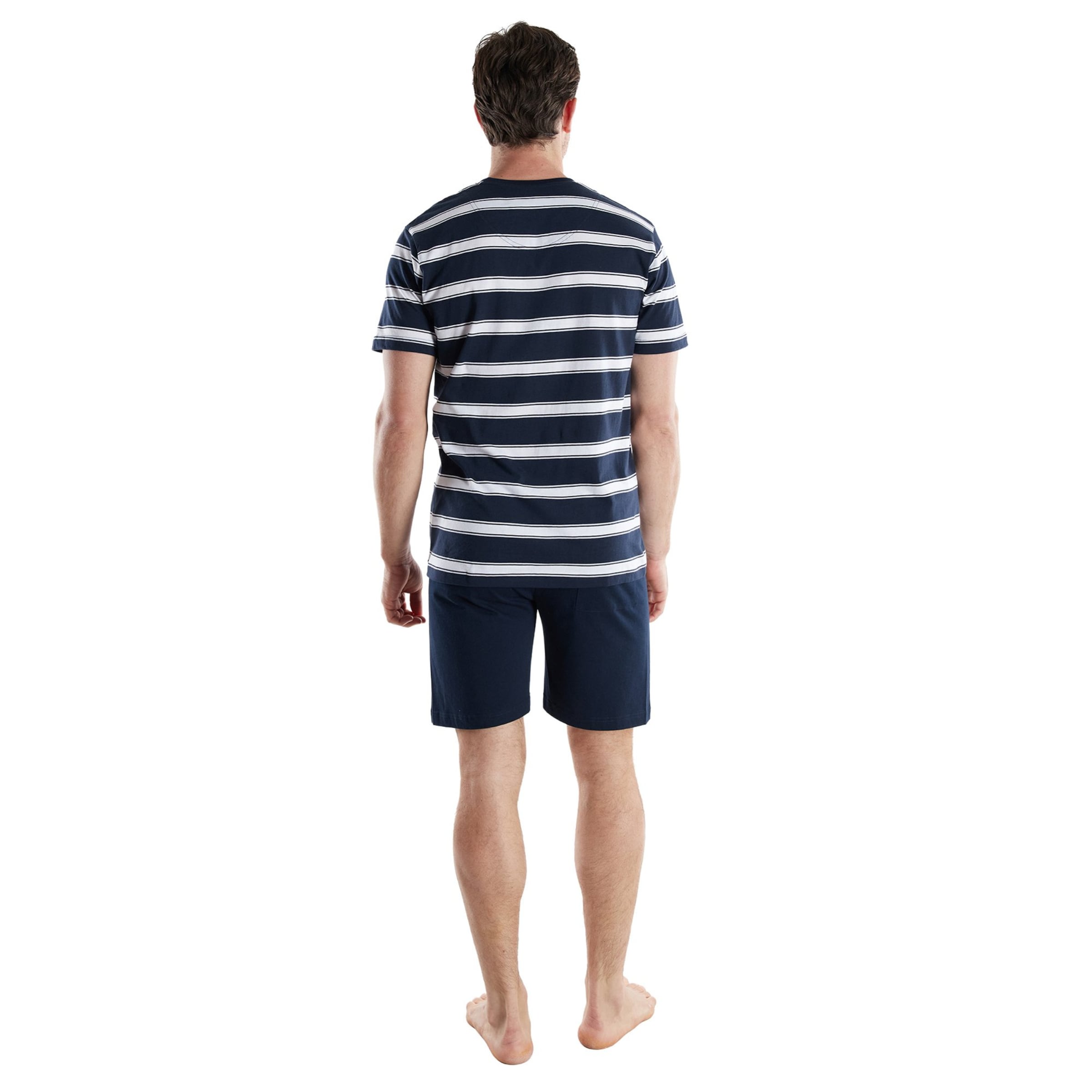 TOM TAILOR Pajama short in Blue