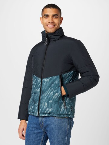 Veste d’hiver QS en bleu : devant