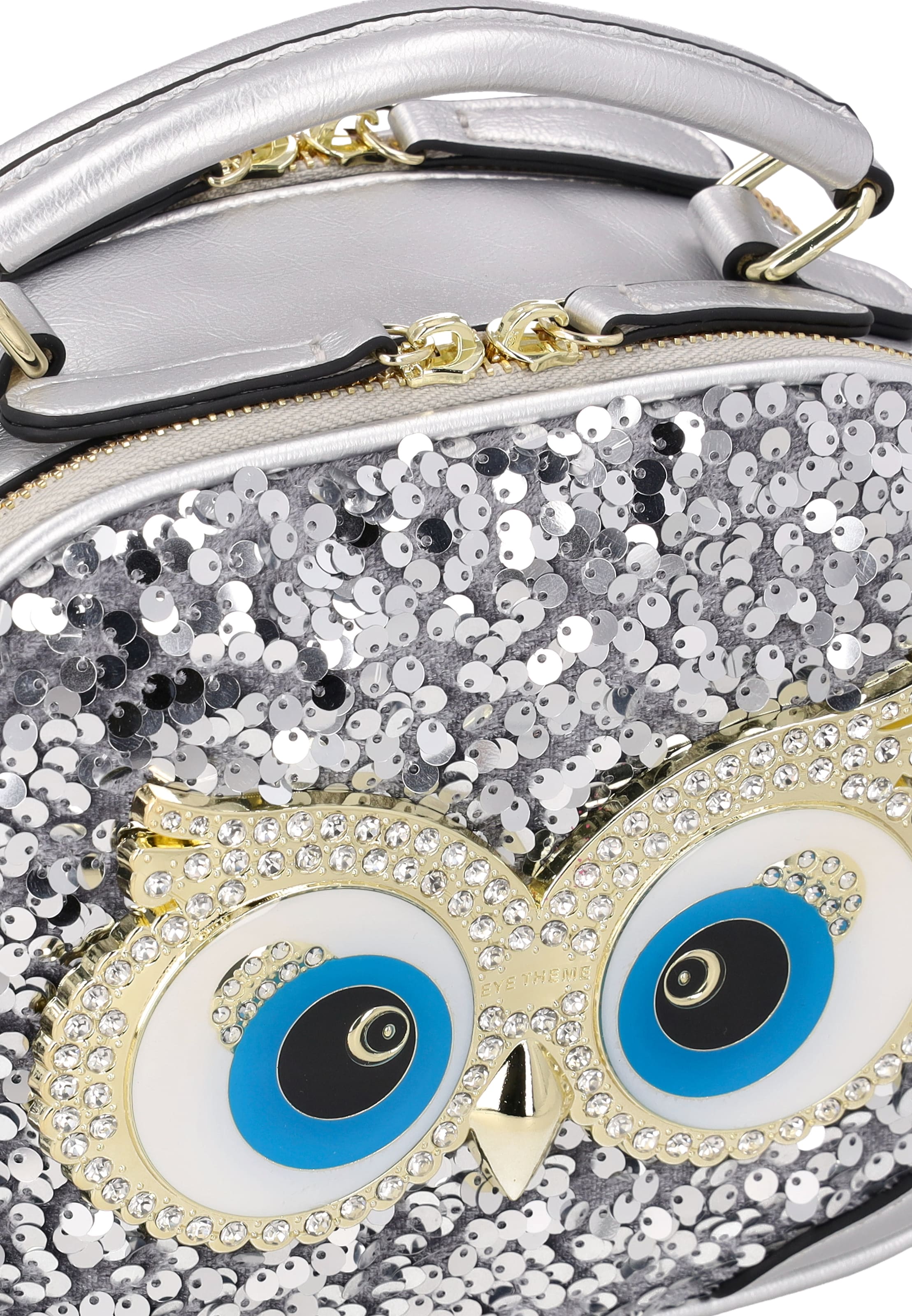 myMo Pop - Bolso de mano 'Eyetheme' en plata