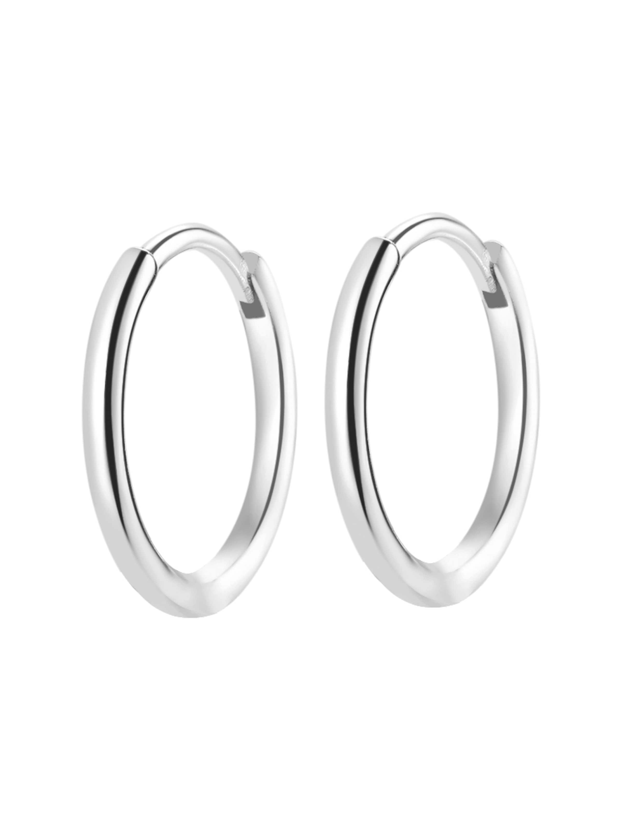 Hey Happiness Earrings 'Basis' in Silver