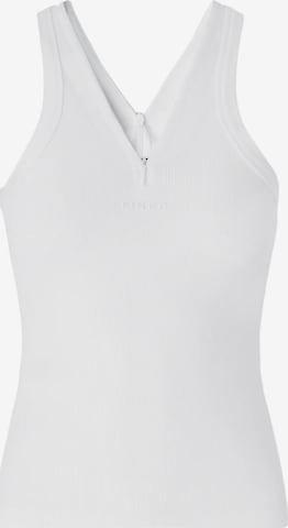 Haut 'CURACAO' PINKO en blanc : devant