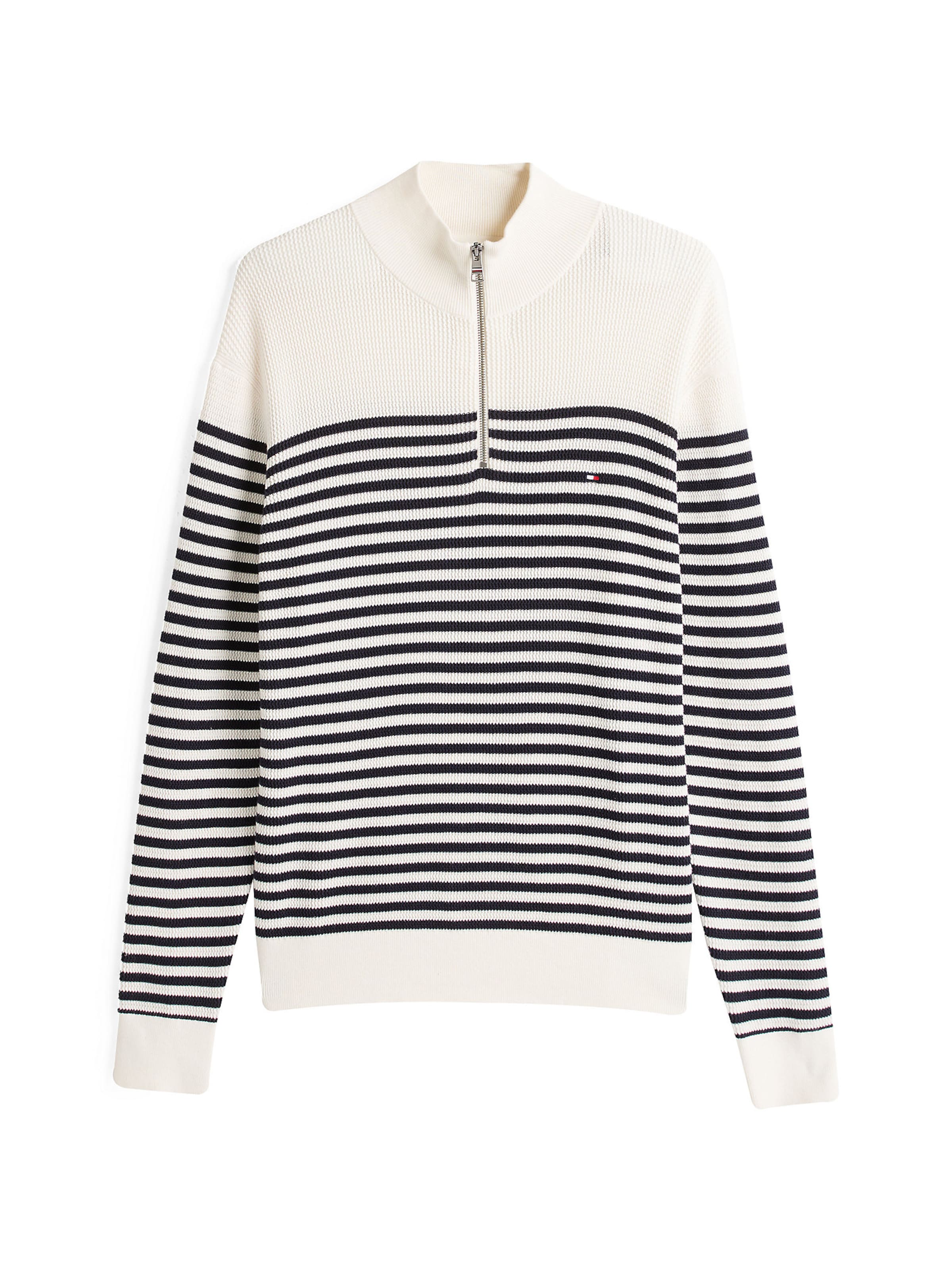 TOMMY HILFIGER Trui in Wit: voorkant