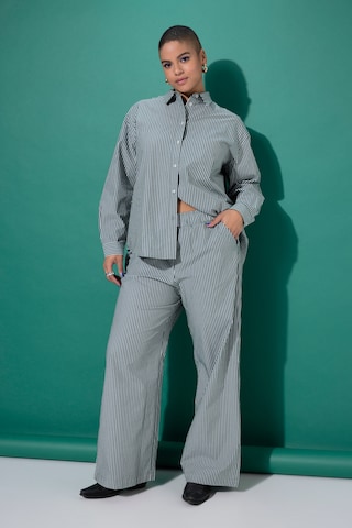 Studio Untold Wide Leg Hose in Grün