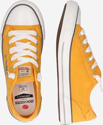 Sneaker bassa di Dockers by Gerli in giallo