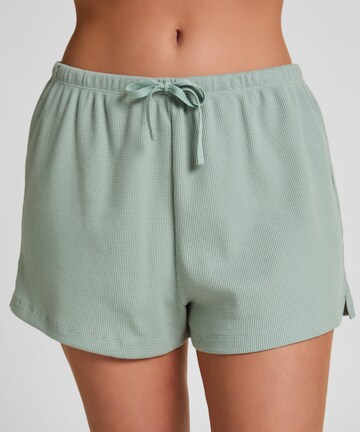 Hunkemöller Korte pyjama in Groen