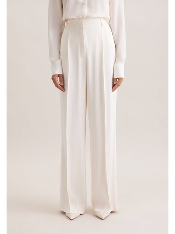 SEIDENSTICKER Regular Broek in Wit: voorkant