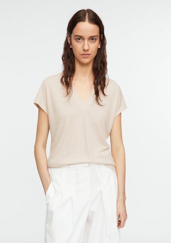 COMMA Poloshirt in Beige: Vorderseite