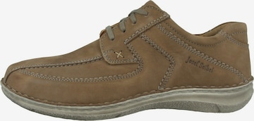 JOSEF SEIBEL Lace-Up Shoes 'Anvers' in Brown