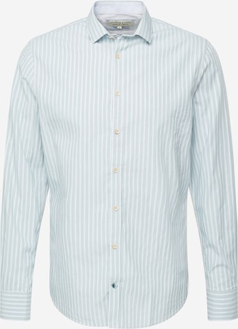 Chemise COLOURS & SONS en bleu : devant