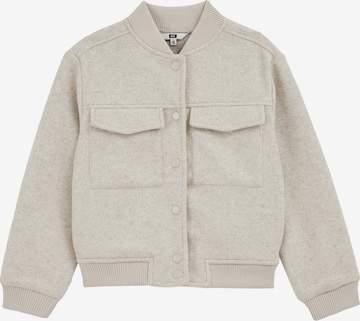 smėlio WE Fashion Demisezoninė striukė: priekis