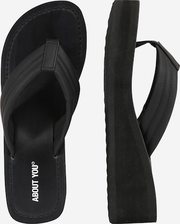 ABOUT YOU Sandals 'Amy' in Black